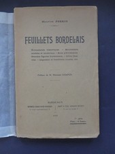 FERRUS - Feuillets bordelais