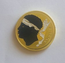 Médaille Touristique Tête de Maure Corse