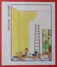 Dessin de Presse Humour par Jacques FAIZANT Le peintre Jean Paul Renoir