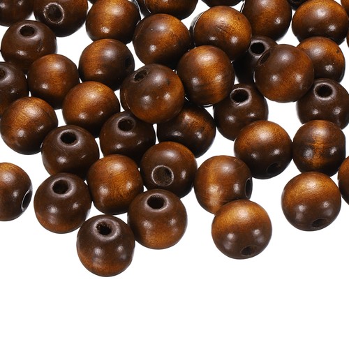 100 perles bois - 100, gros