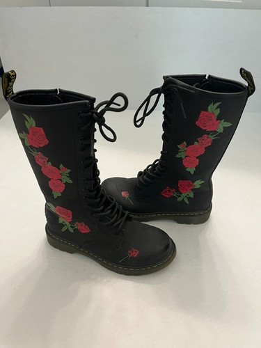 Doc martens vonda floral rose - floral,
