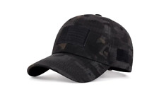 Casquette USA treillis noire