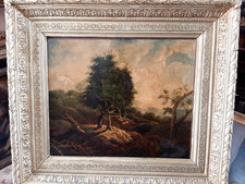 Huile sur toile ou papier