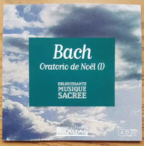 Oratorio noël johann - oratorio,