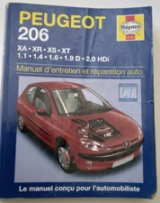 Manuel d'utilisation Peugeot 206  Haynes