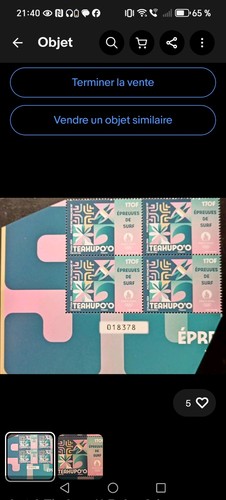 Lot timbres polynésie - lot, timbres**