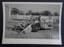 Photo ancienne BRAUD moissonneuse batteuse A2080 tractor tracteur Traktor 2