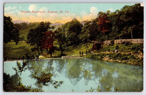 H12 postcard 1912 keyser - postcard, 1912,