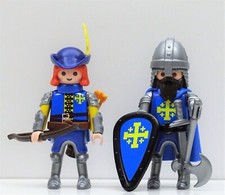 2 X Croisé Bleu Jaune C
