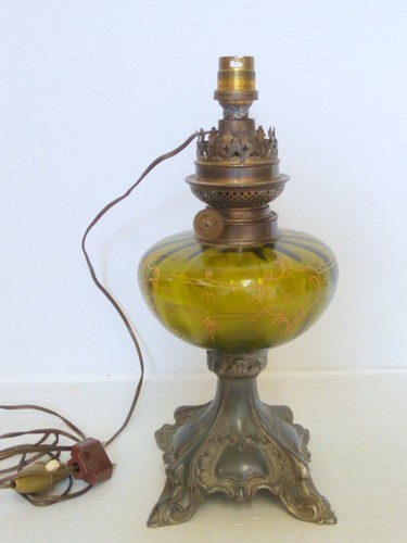 Lampe petrole verre - , a