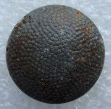 Bouton zinc-fer d'officier d'uniforme de l'armée allemande WW2 19,3 mm...