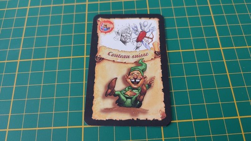 Carte objet couteau suisse - carte,