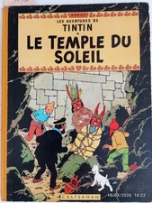 TINTIN "Le temple du