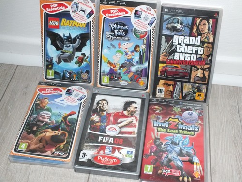 Lot jeux psp europe en - lot, fr/europe