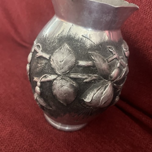 Vase aluminium style art - en,