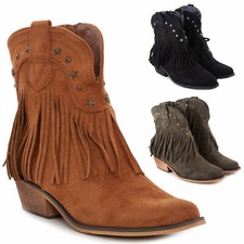 Bottes femme santiags western - bottes,
