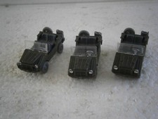 LOT MAQUETTE 3 JEEP DKW MUNGA 4 THW WIKING ROCO MINITANKS 1/87 - ho oo