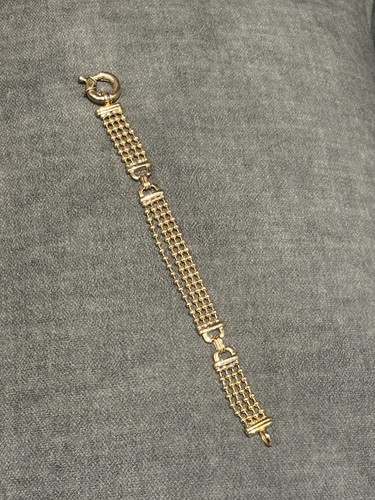 Gros bracelet gourmette - gros,