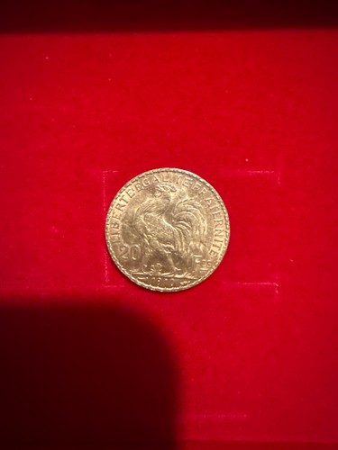 20f coq marianne 1910 - coq,