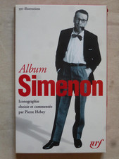 Album Simenon, Pierre Hebey, Bibliothèque de la Pléiade, Gallimard 2003