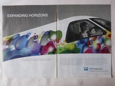 11/2012 PUB PPG INDUSTRIES AIRCRAFT WINDOWS TRANSPARENT PLASTIC OPTICOR AD