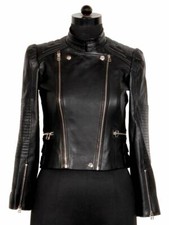 Blouson en cuir véritable