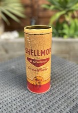 Ancienne boite tole pub SHELL lustreuse La Meilleure 60/70' vintage automobile