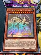 CARTE Yu Gi Oh LE DRAGON AILE DE RA LED7-FR000 1ère édition GHOST RARE