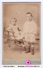 ENFANTS & VIEILLE CHARRETTE À BRAS OU À CHIEN, CART, CDV ARTH à ANNONAY  -L6