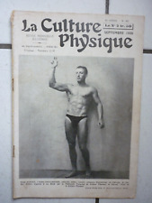 Magazine La CULTURE PHYSIQUE