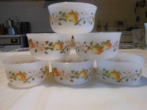 Ramequins motif pommes - motif,