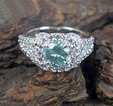 Vert Diamant Solitaire 3.82 CT