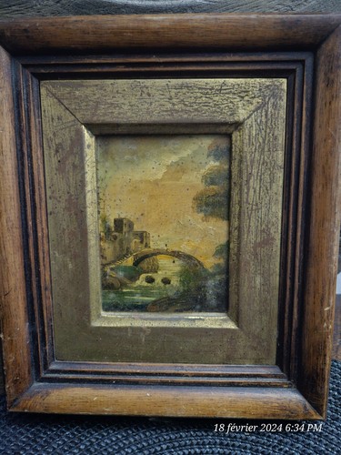 Belle petite peinture - peinture, À