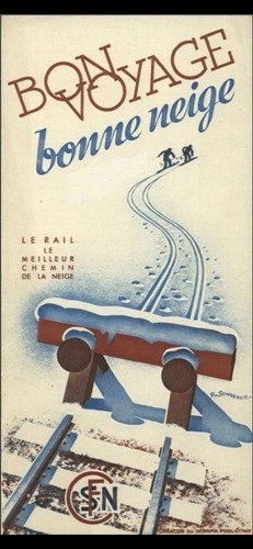 Affiche poster ski - affiche, bon