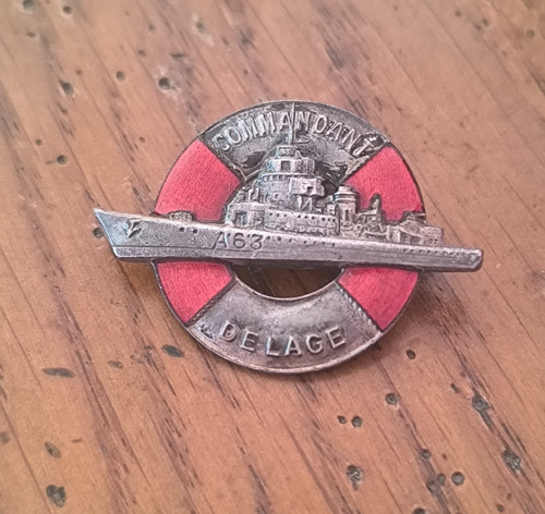 Insigne marine aviso - insigne, dragueur
