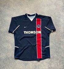 VINTAGE PARIS SAINT GERMAIN 2002 2003 PSG FOOTBALL HOME SHIRT MAILLOT NIKE...