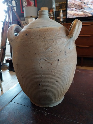 Toupine ancienne cruche gres - ancienne,