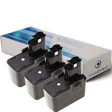 Lot de 3 batteries 7.2V 3000mAh pour BOSCH GUS 7.2  - Soci?t? Fran?aise -