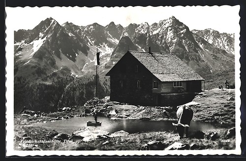 Friedrichshafnerhütte cabane - friedrichshafnerhütte,,