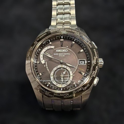 Montre bracelet solaire seiko - montre-bracelet,