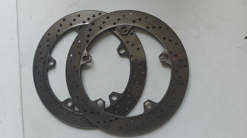 Paire disque frein avant - de,