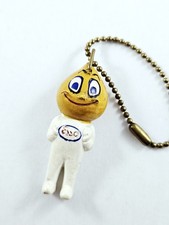 PORTE-CLES - ESSO Original 1960s Mascotte FIGURINE Vintage Garages Huiles