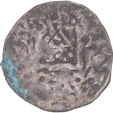 [#342955] Pièce de monnaie, France, Touraine, Denier Tournois, env. 1150-1200, Saint-Martin d