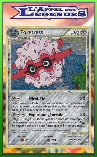 Foretress holo hs05 - foretress,
