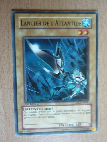 Carte lancier de - yu, !