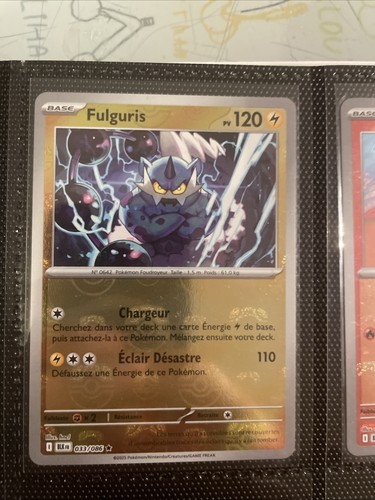 Carte pokémon fulguris - pokémon,