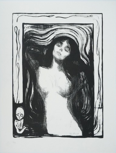 Edvard munch la madone - edvard,