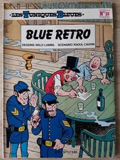 BD- LES TUNIQUES BLEUES -N°18-BLUE RETRO -Cauvin-Lambil - EO 1981