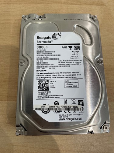 Disque dur seagate st3000dm001 - seagate,