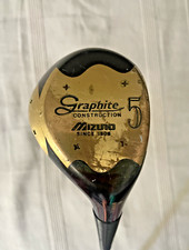 Club de golf collection, Bois N°5 Mizuno, White Fang, Graphite Construction